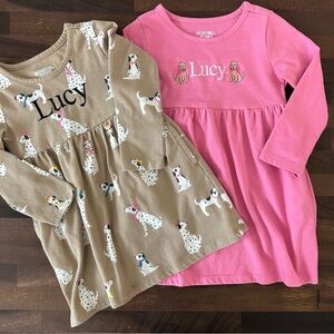 Lucy Embroidered Dog Dresses